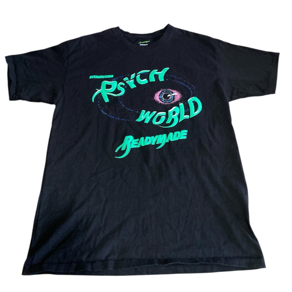 Rare Readymade x Psychworld Psycho World Collab Alien Graphic Print XL T-Shirt